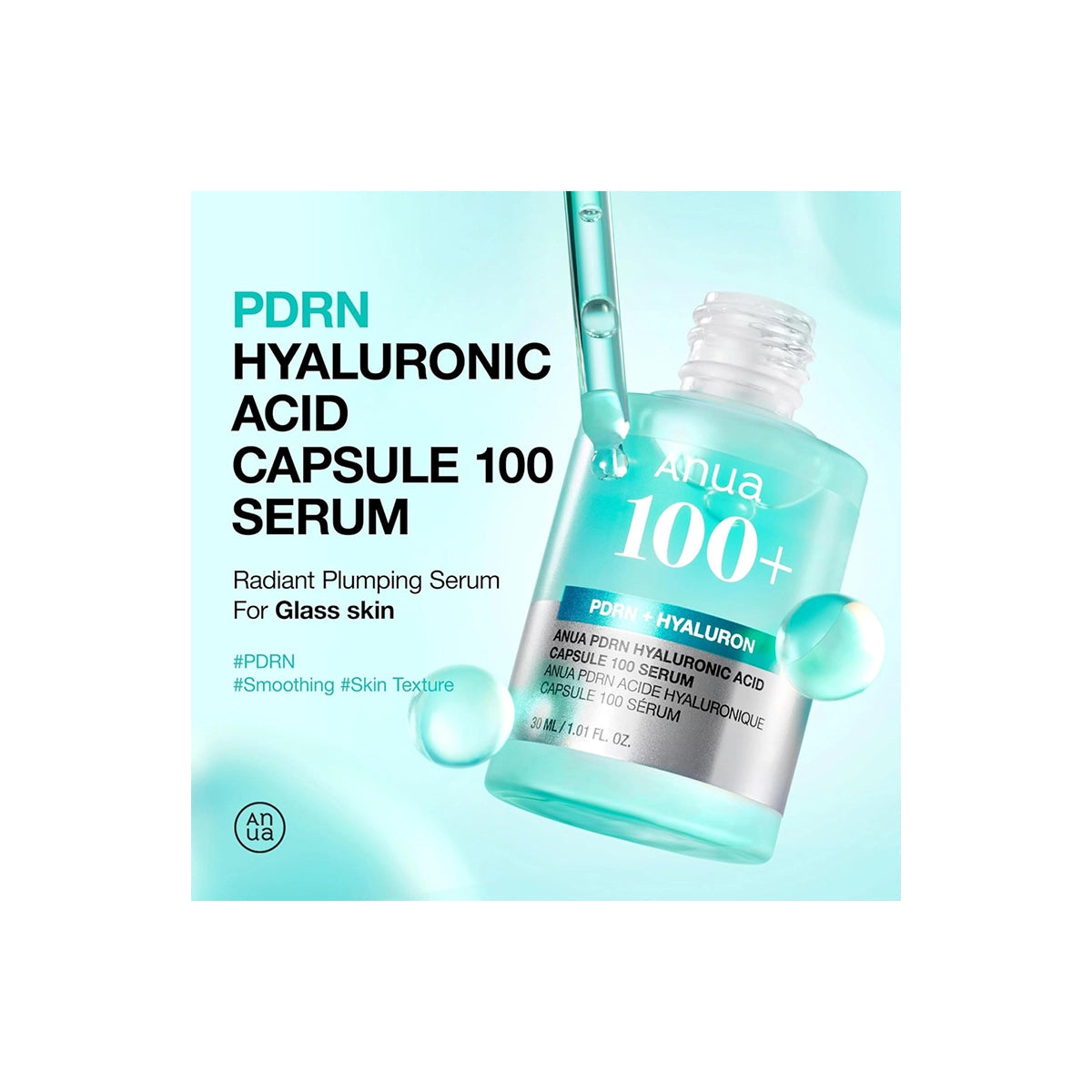 ANUA PDRN HYALURON CAPSULE 100 SERUM 30ML