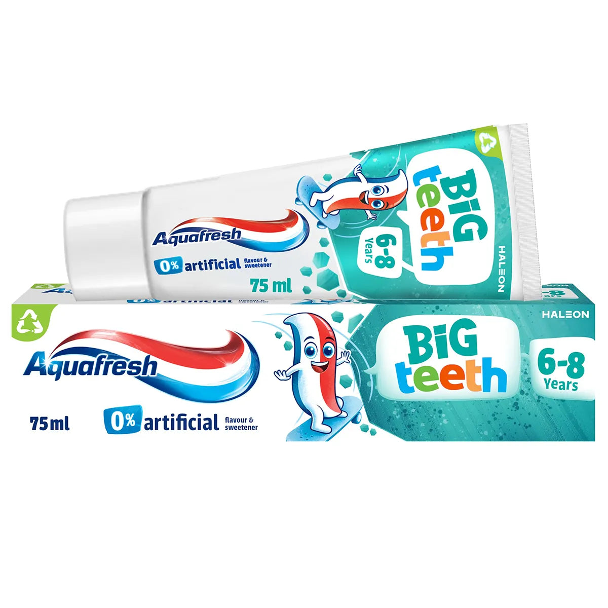 AQUAFRESH UK TOOTH PASTE BIG TEETH 6+ YEARS