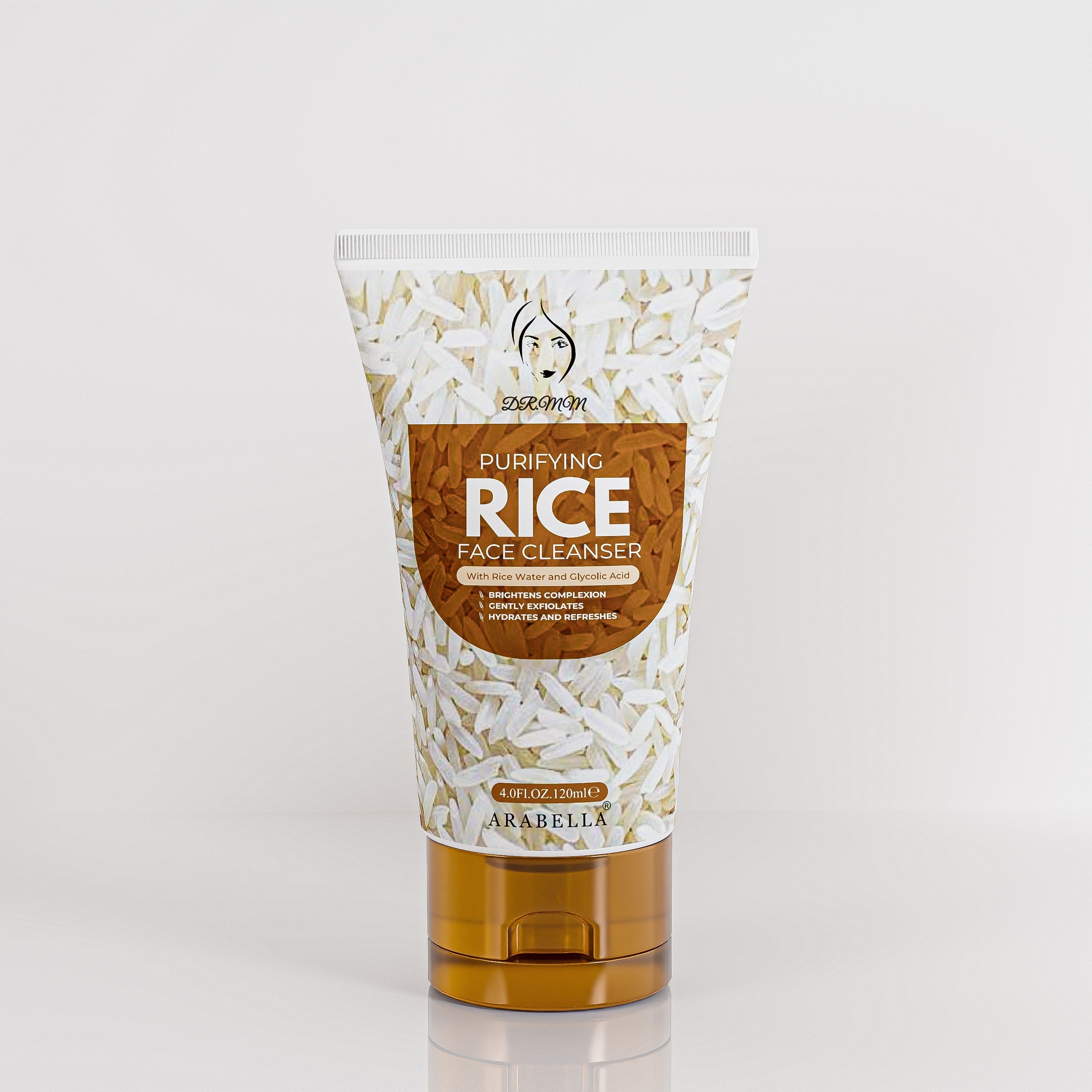 ARABELLA FACE CLEANSER 120ML PURIFYING RICE