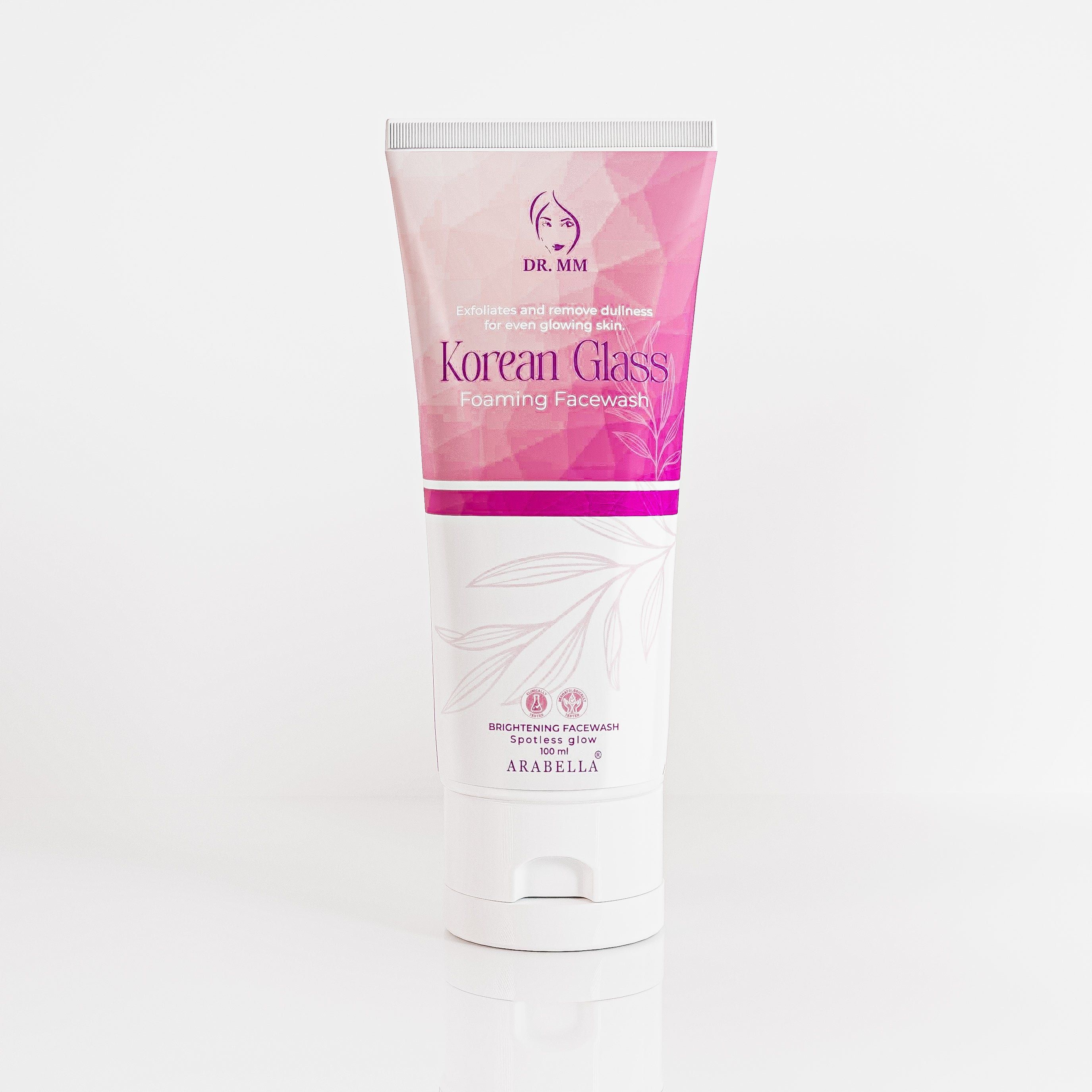 ARABELLA GLASS FOAMING FACE WASH 100ML