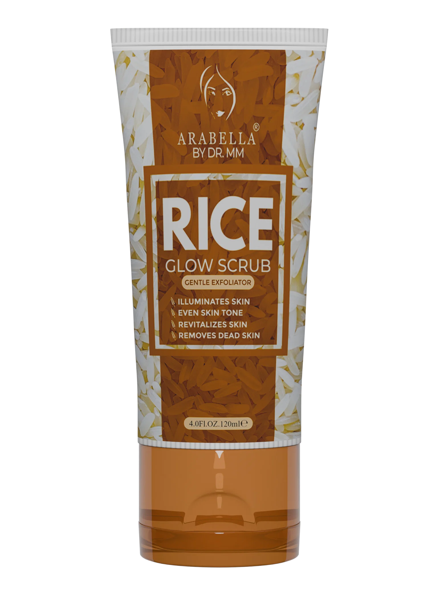 ARABELLA RICE GLOW SCRUB 120ML