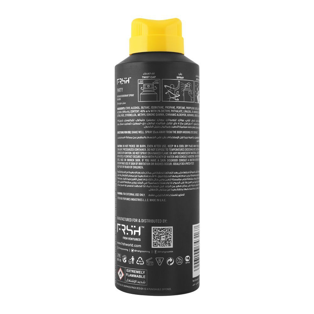 ARMAF BODY SPRAY 200ML PATATY MEN