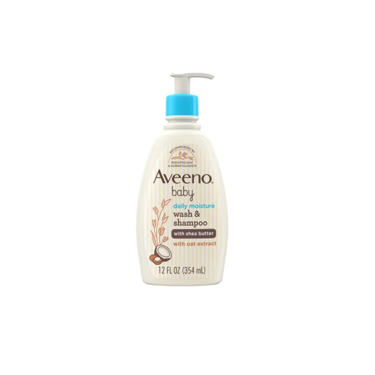 AVEENO BABY WASH & SHAMPOO SHEA BUTTER 354ML