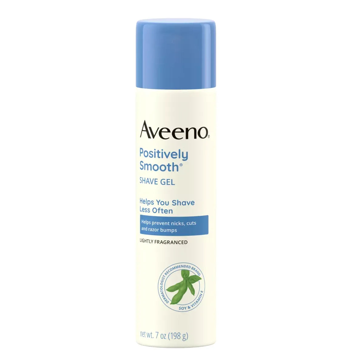 AVEENO POSITIVELY SMOOTH SHAVE GEL 198G