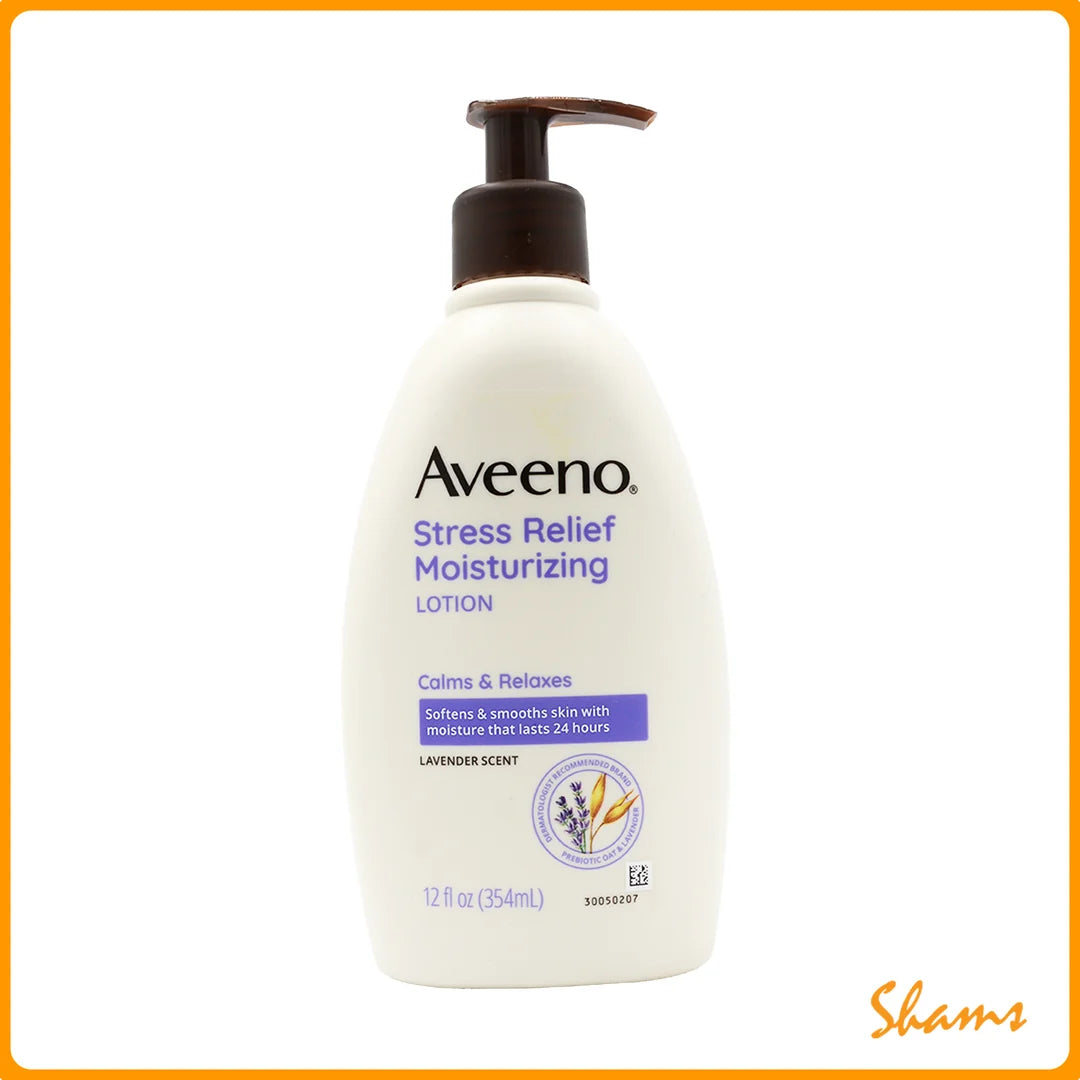 AVEENO BODY LOTION 354ML STRESS RELIEF CALMS  RELAXES