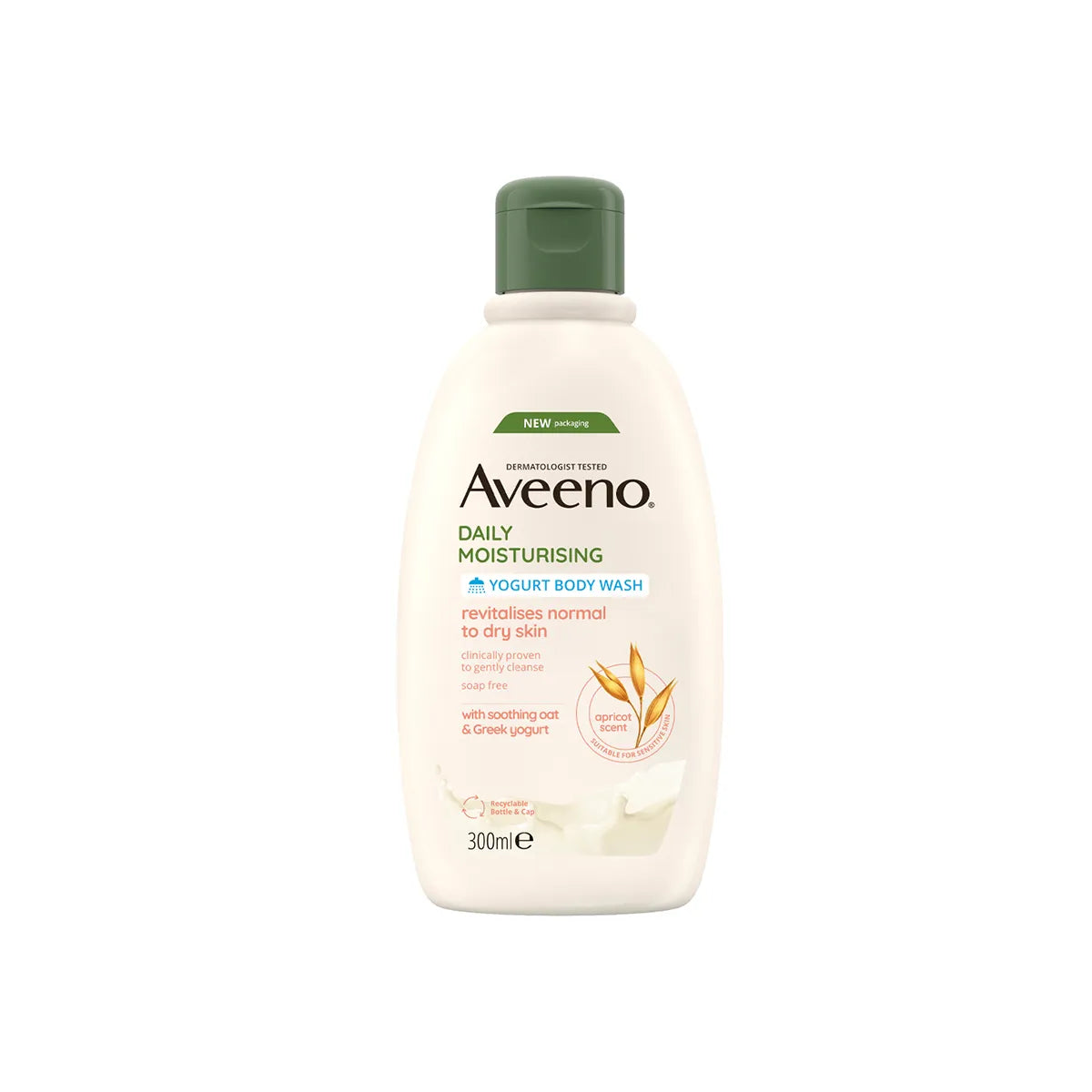 AVEENO BODY WASH 300ML DAILY MOISTURISING YOGURT