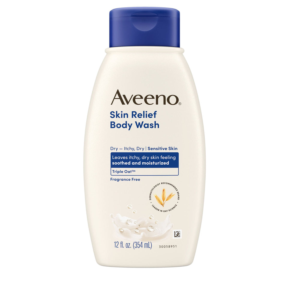 AVEENO BODY WASH 354ML FRAGRANCE FREE