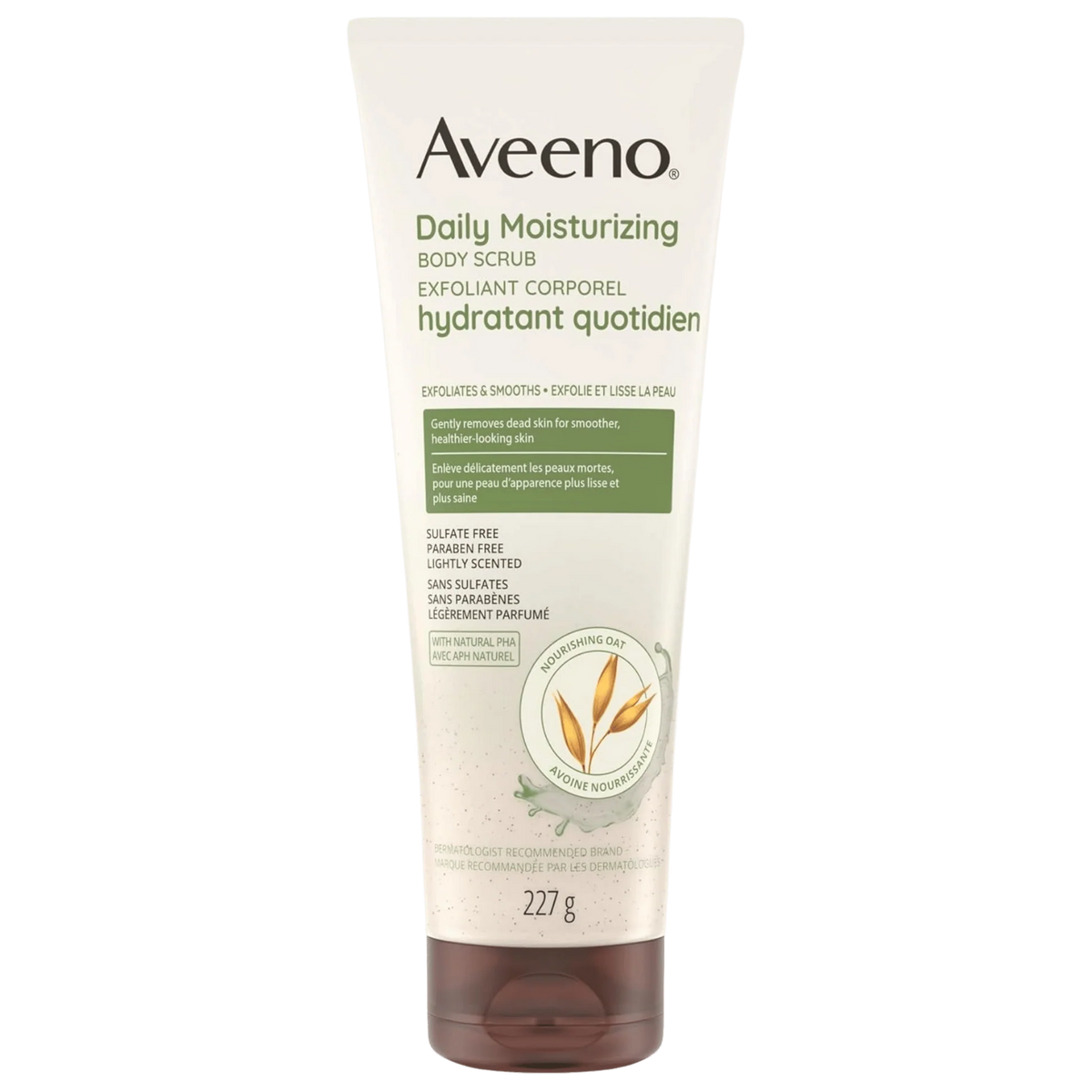 AVEENO DAILY MOISTURISING BODY SCURB 227G