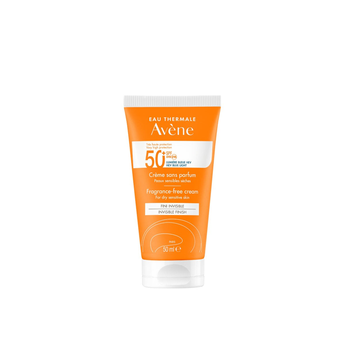 AVENE SPF 50 FRAGRANCE FREE CREAM 50ML