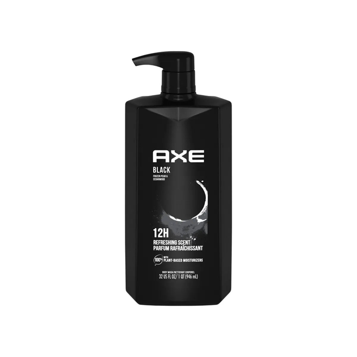 AXE USA BODY WASH 946ML BLACK FROZEN PEAR & CEDARWOOD