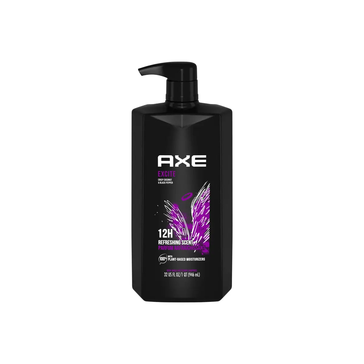 AXE USA BODY WASH 946ML EXCITE CRISP COCONUT & BLACK PEPPER