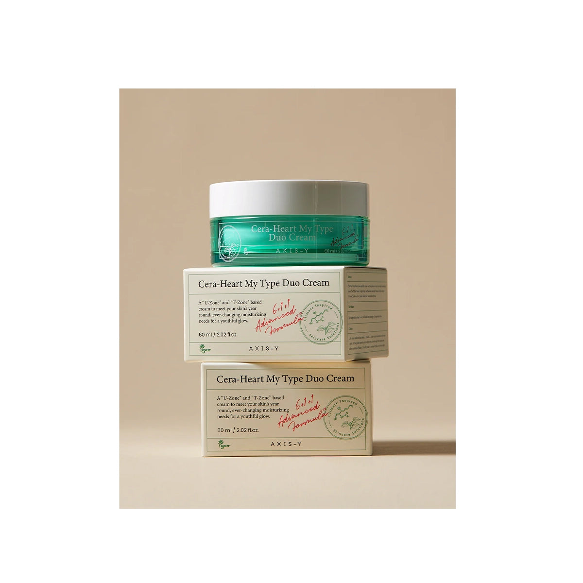 AXIS Y CERA HEART MY TYPE DUO CREAM 60ML