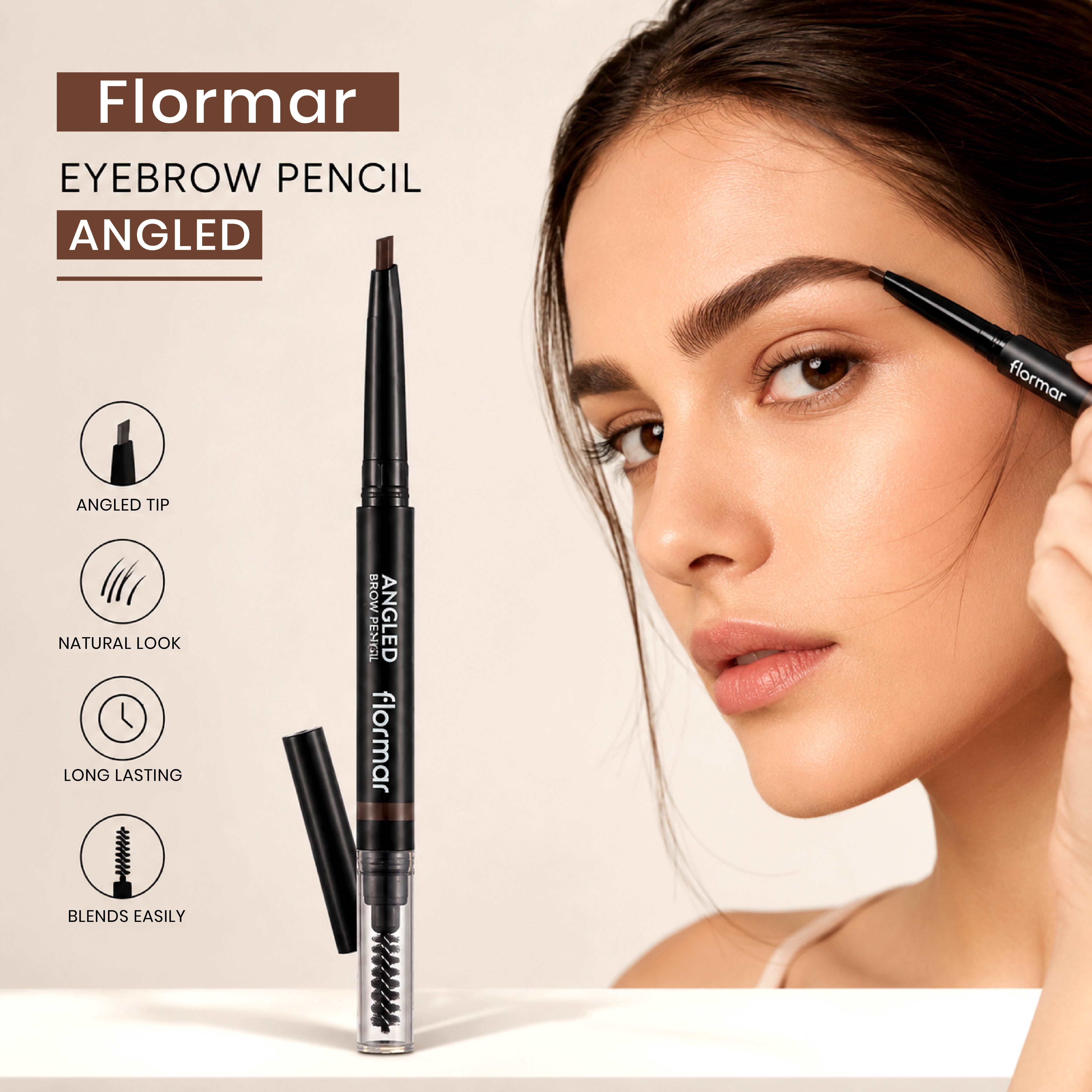 FLORMAR EYEBROW PENCIL ANGLED