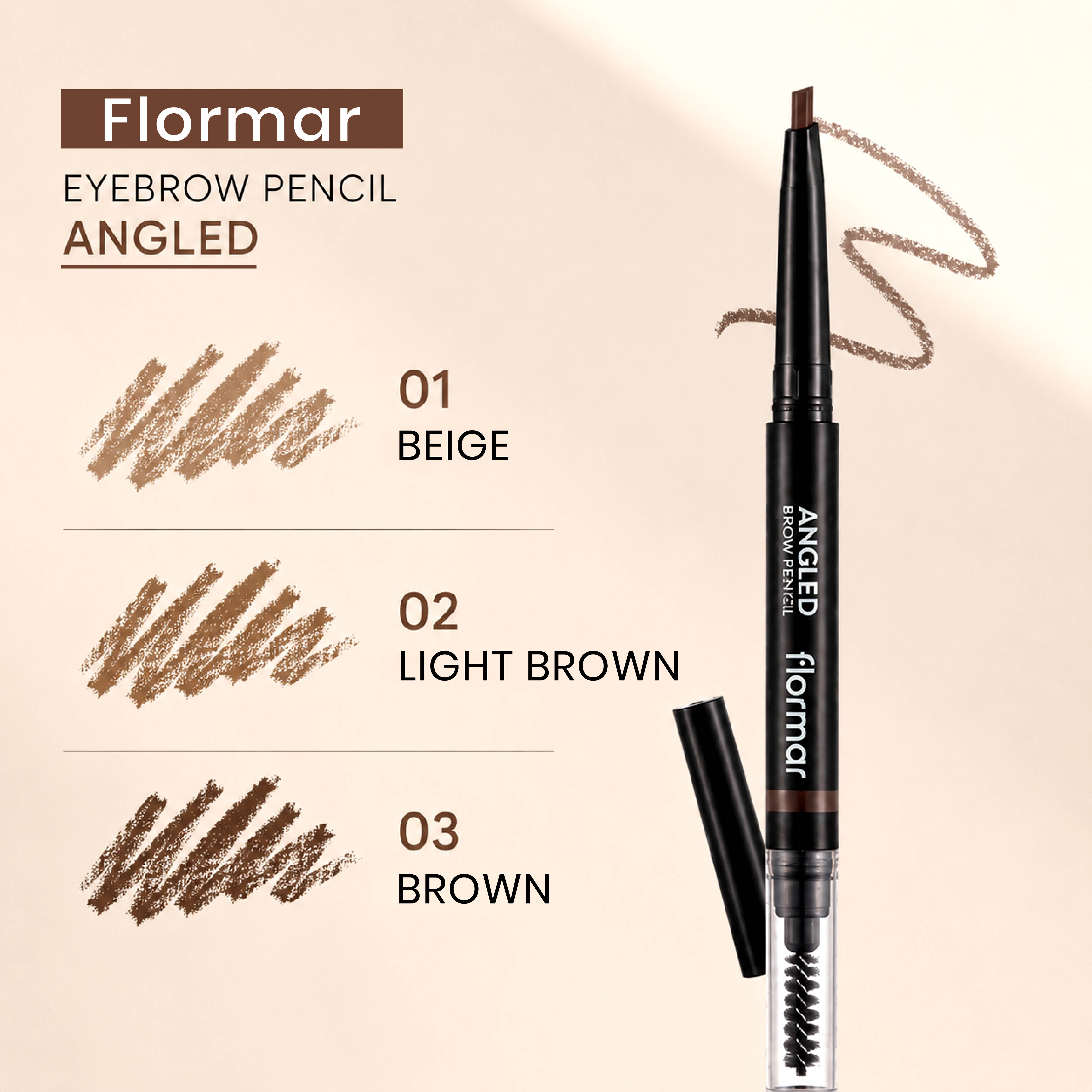 FLORMAR EYEBROW PENCIL ANGLED