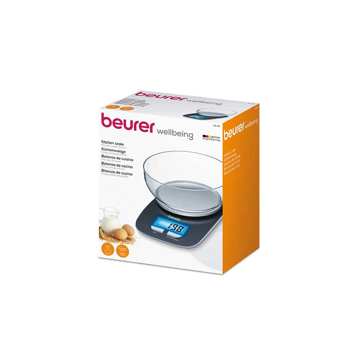 BEURER KS25 KITCHEN SCALE