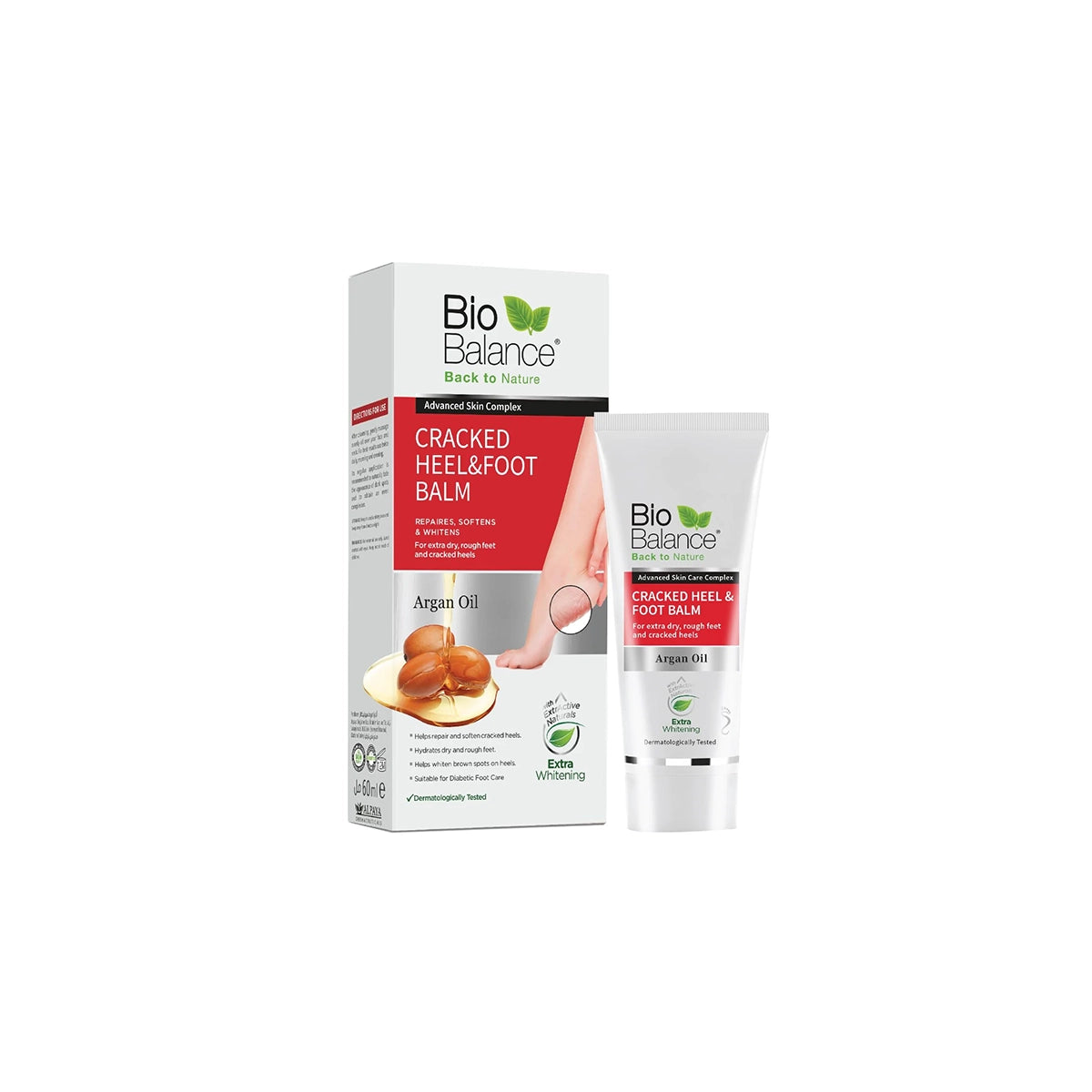 BIO BALANCE CRACKED HEEL & FOOT BALM 60ML
