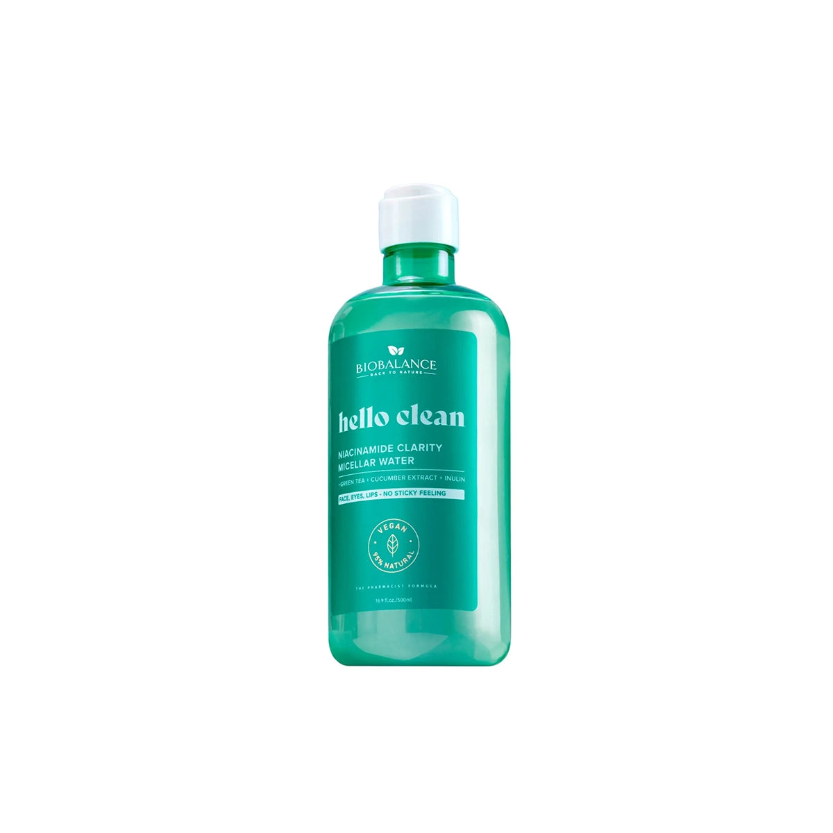 BIO BALANCE HELLO CLEAN NIACINAMIDE MICELLAR WATER 500ML
