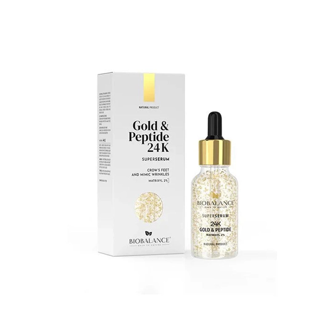 BIO BALANCE SUPER SERUM GOLD & PEPTIDE 24K 30ML