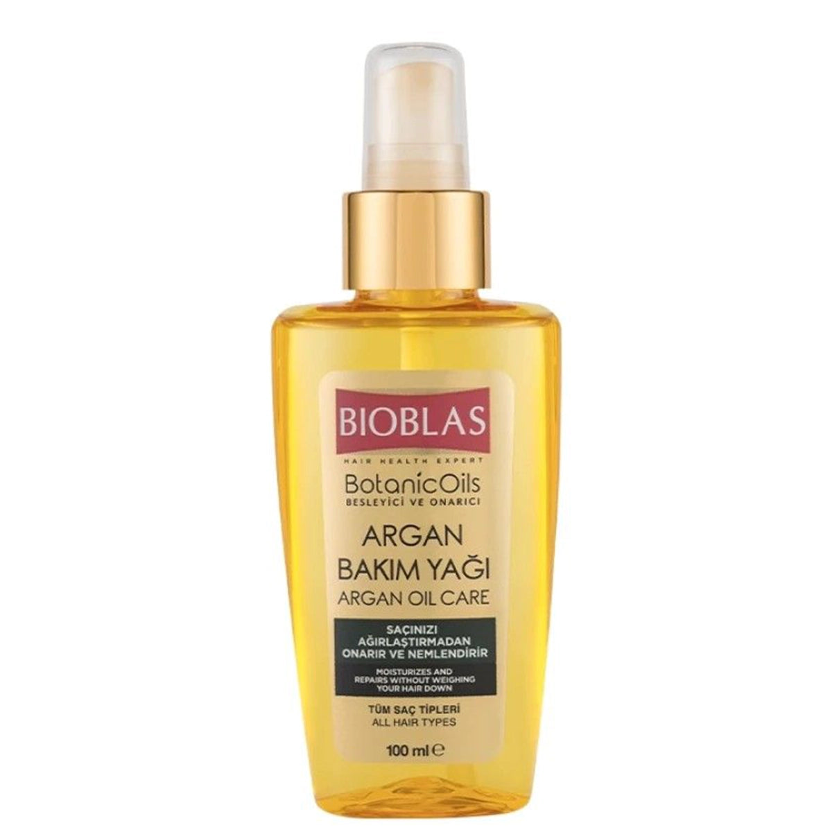 BIOBLAS HAIR OIL 100ML BOTANIC OILS ARGAN