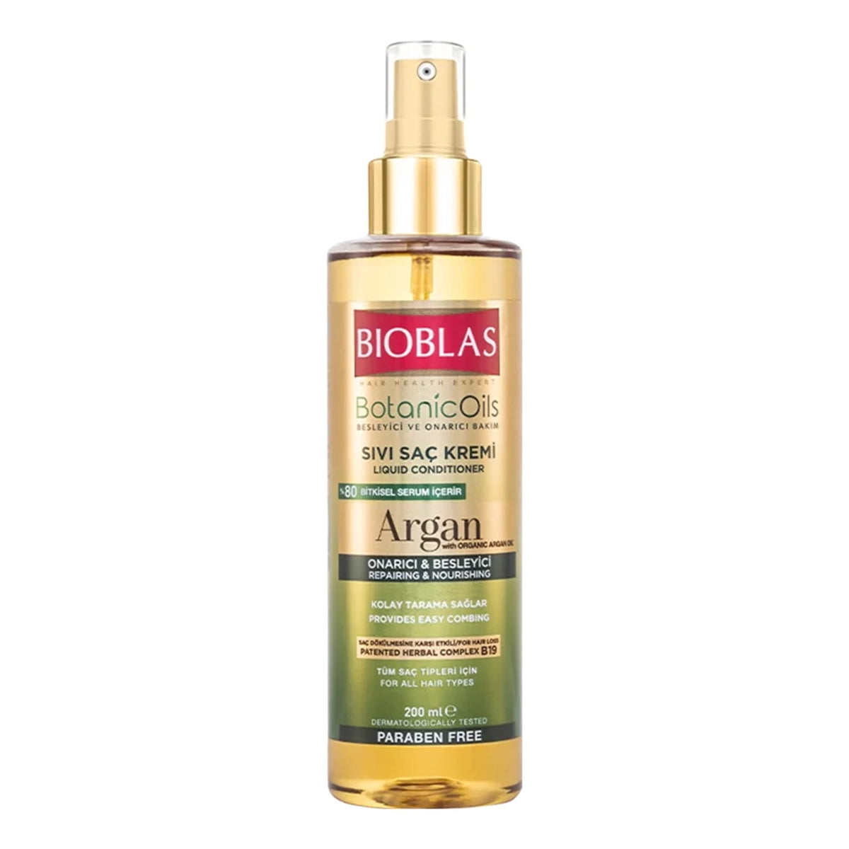 BIOBLAS LIQUID CONDITIONER 250ML BOTANIC OILS ARGAN