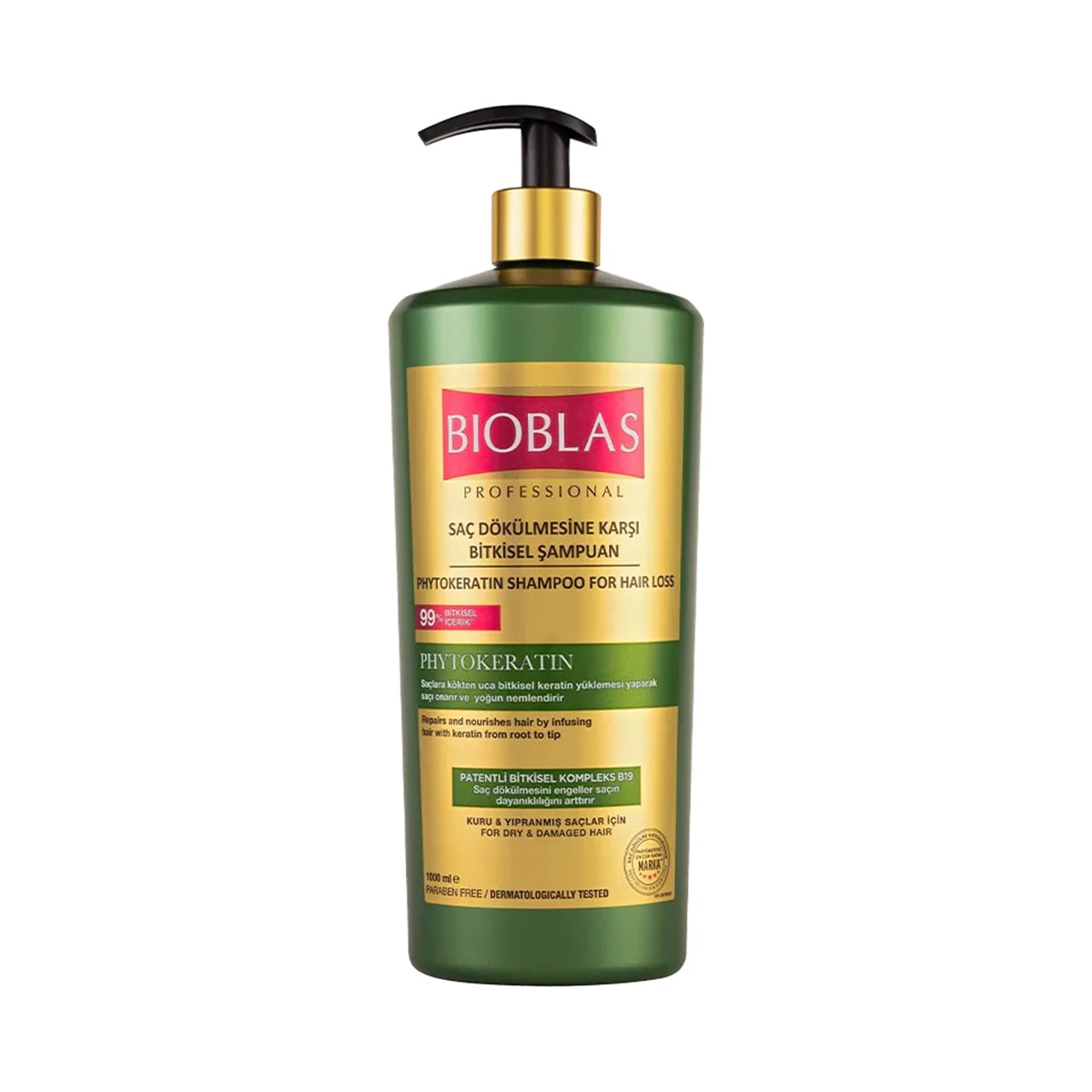 BIOBLAS SHAMPOO 1000ML ANTI HAIR LOSS PHYTOKERATIN