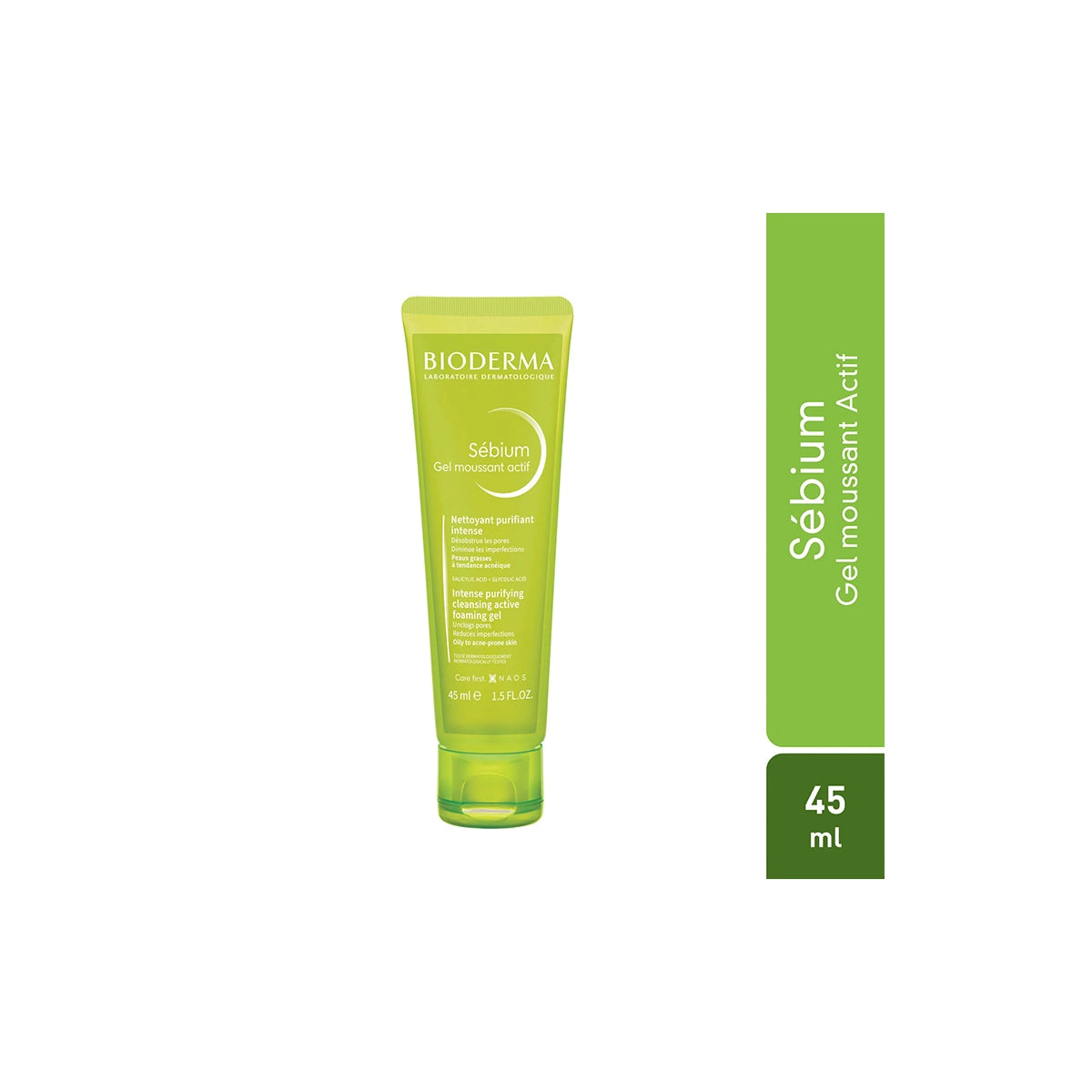 BIODERMA SEBIUM GEL 45ML MOUSSANT INTENSE CLEANSING