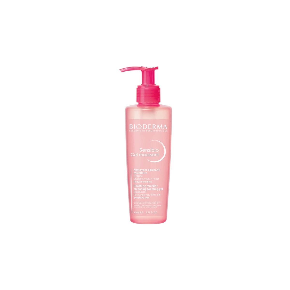 BIODERMA SINSIBIO FOAMING GEL FACE & BODY 200ML