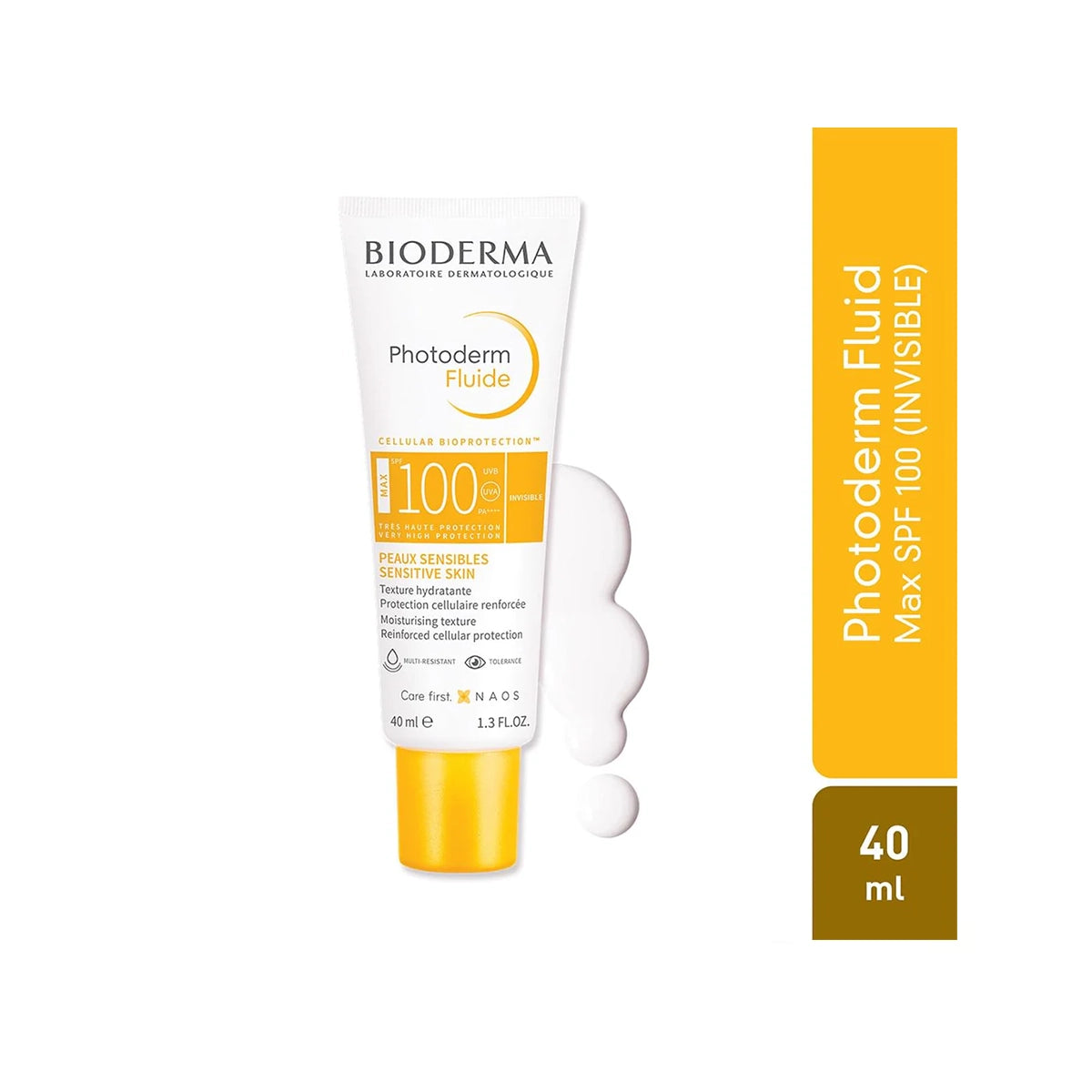 BIODERMA PHOTODERM AQUAFLUIDE SPF100 INVISIBLE 40ML