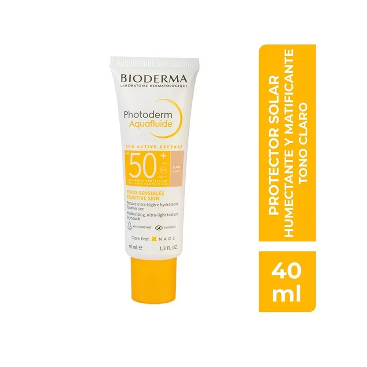 BIODERMA PHOTODERM AQUAFLUIDE SPF50 INVISIBLE 40ML