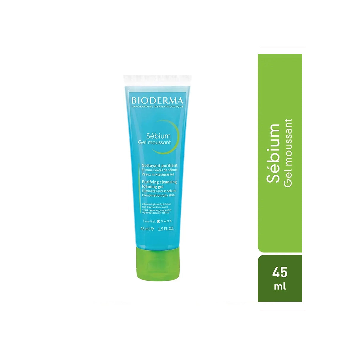 BIODERMA SEBIUM GEL MOUSSANT 45ML.