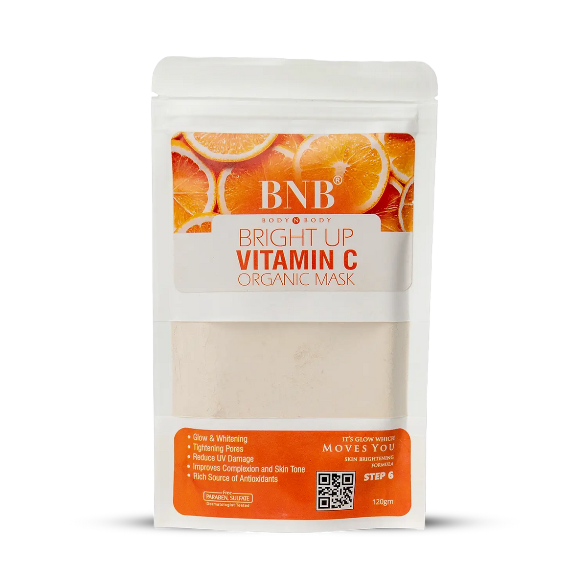 BNB BRIGHT UP VITAMIN C ORGANIC MASK