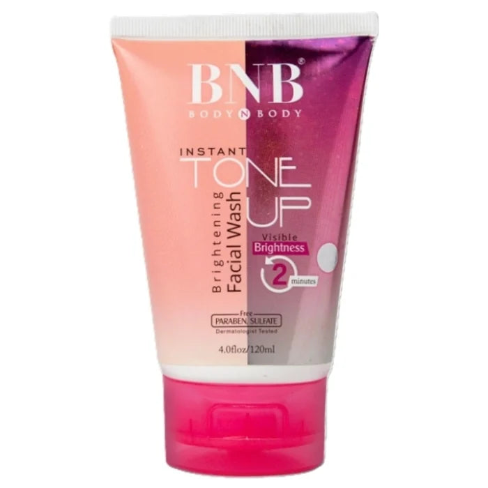 BNB FACE WASH 120ML INSTANT TONE UP BRIGHTENING