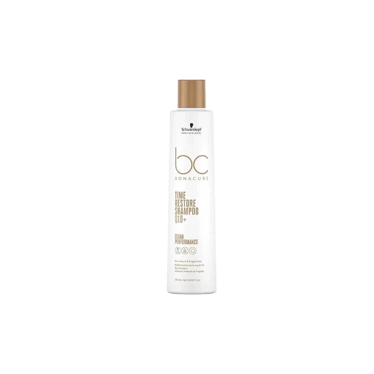 BONACURE SHAMPOO 250ML Q 10 TIME RESTORE