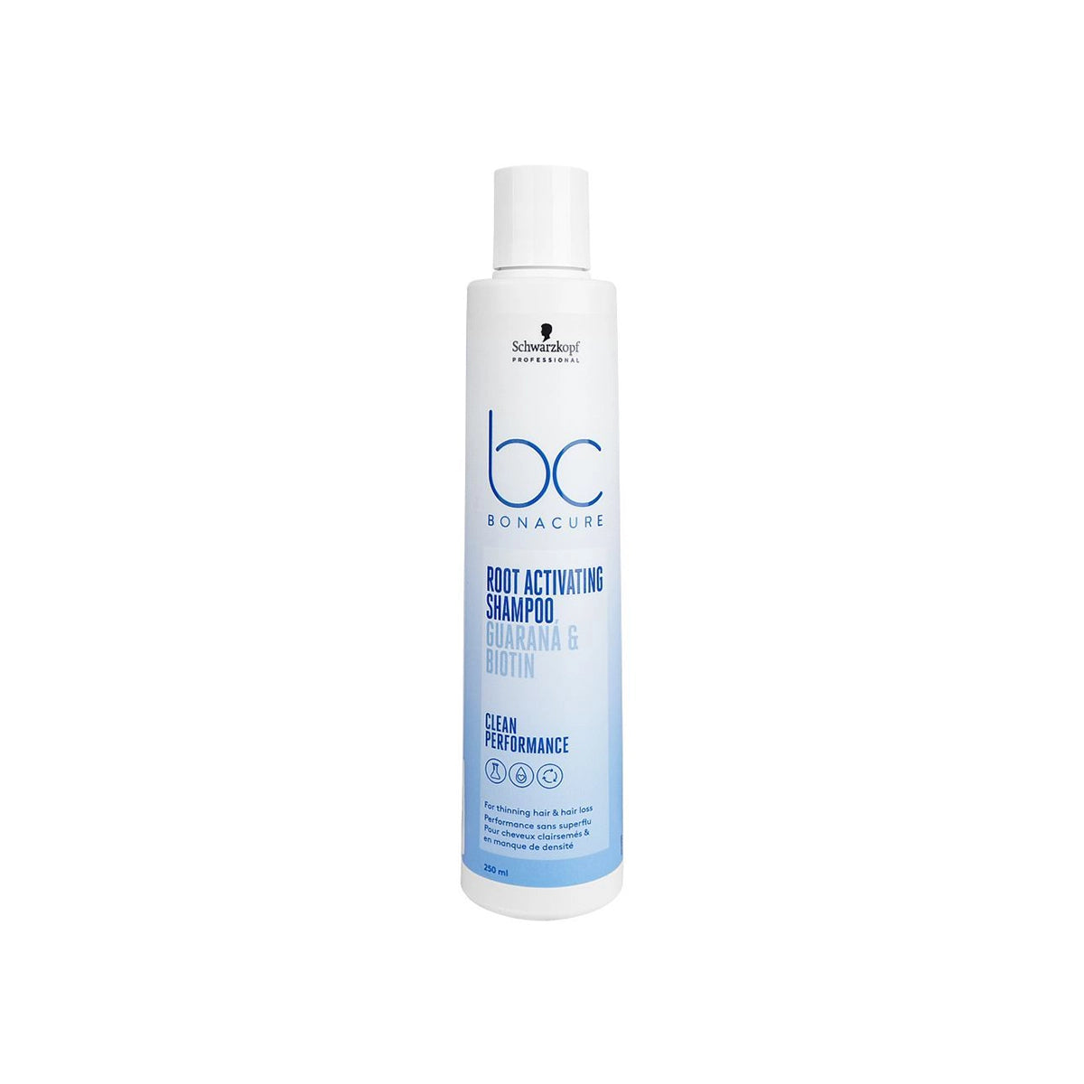 BONACURE SHAMPOO 250ML ROOT ACTIVATING GUARANA & BIOTIN