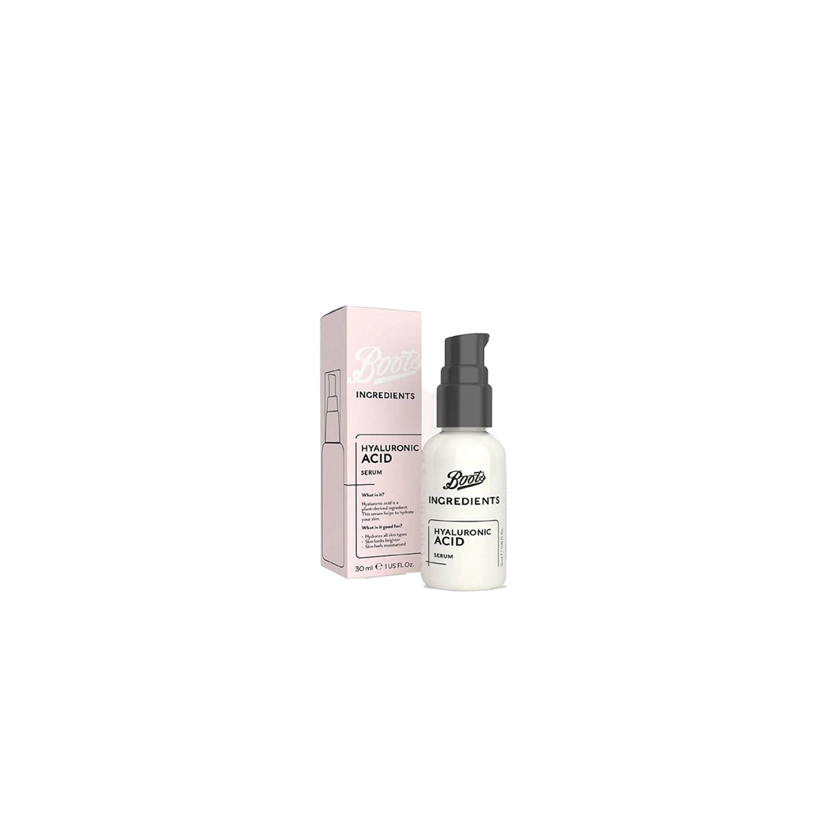 BOOTS SERUM 30ML HAYLURONIC ACID