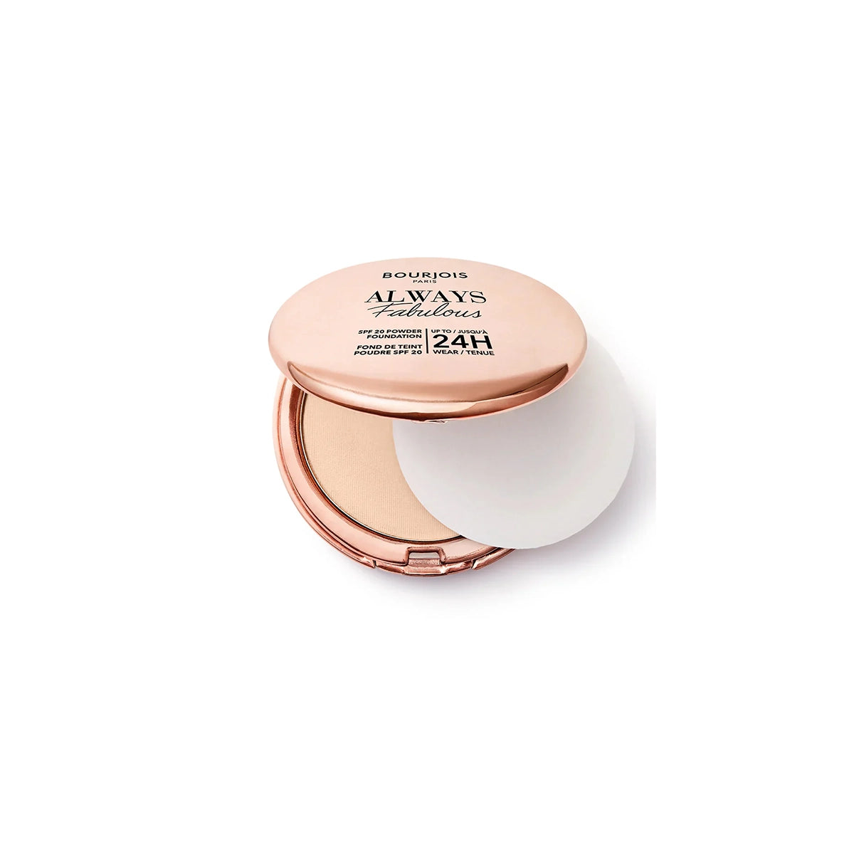 BOURJOIS ALWAYS FABULOUS COMPACT POWDER 125