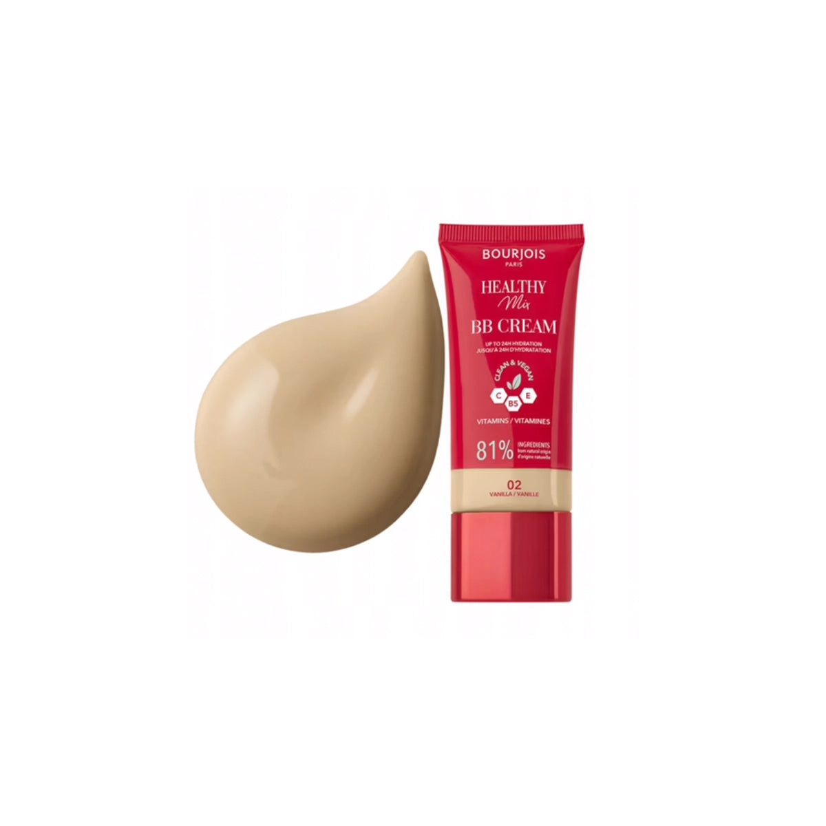 BOURJOIS BB CREAM HEALTHY MIX 02 VANILLA