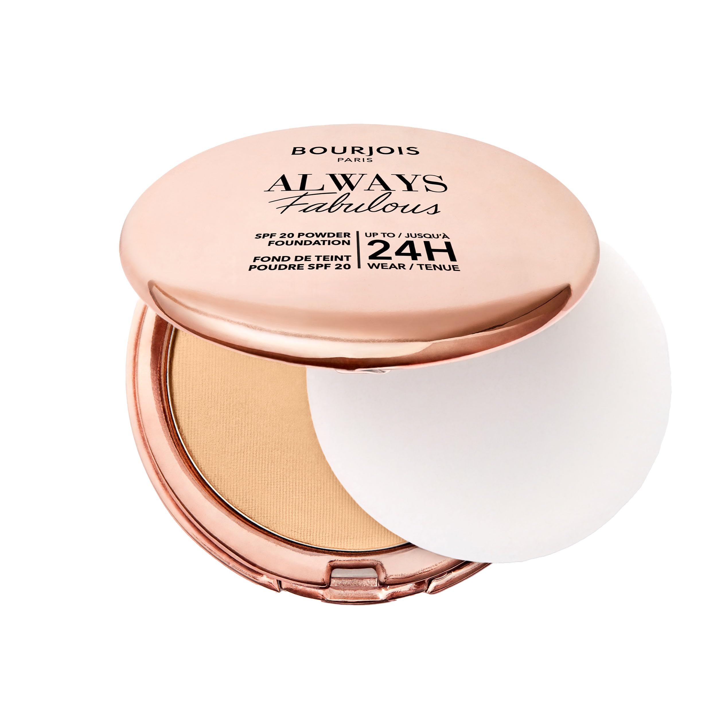 BOURJOIS POWDER FOUNDATION ALWAYS FABULOUS
