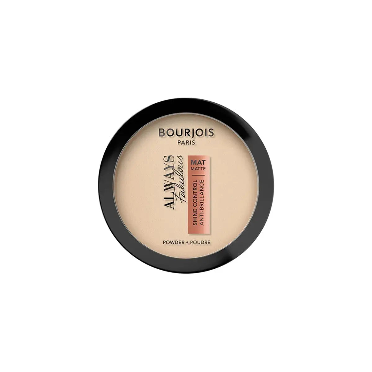 BOURJOIS ALWAYS FABULOUS POWDER 108 APRICOT IVORY