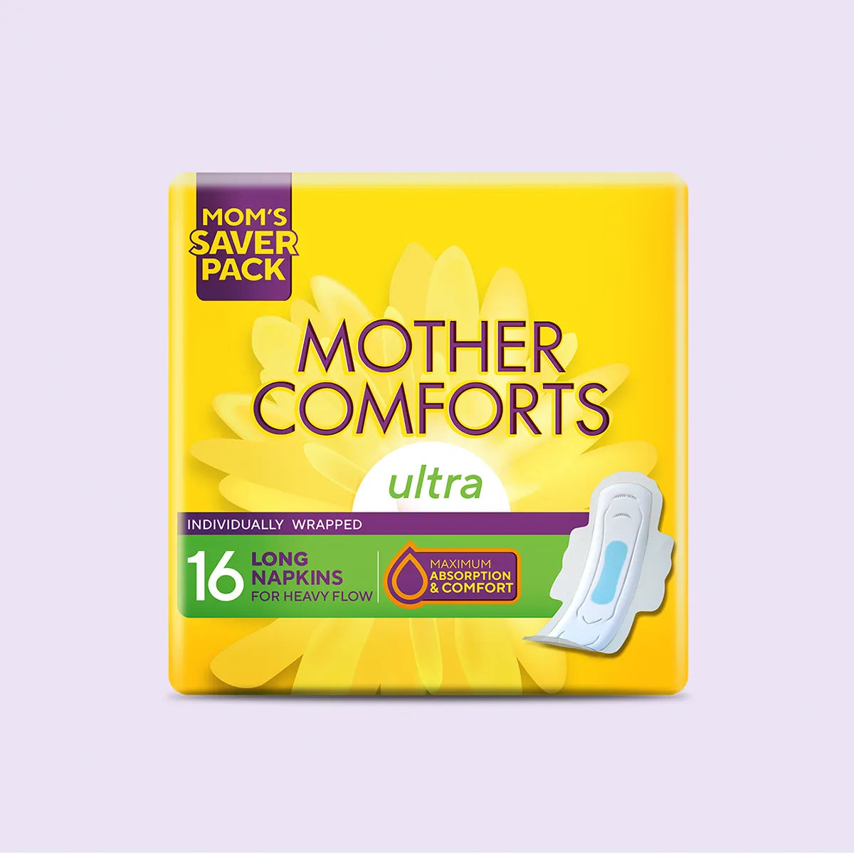 BUTTERFLY PADS MOTHER COMFORT ULTRA 16CS
