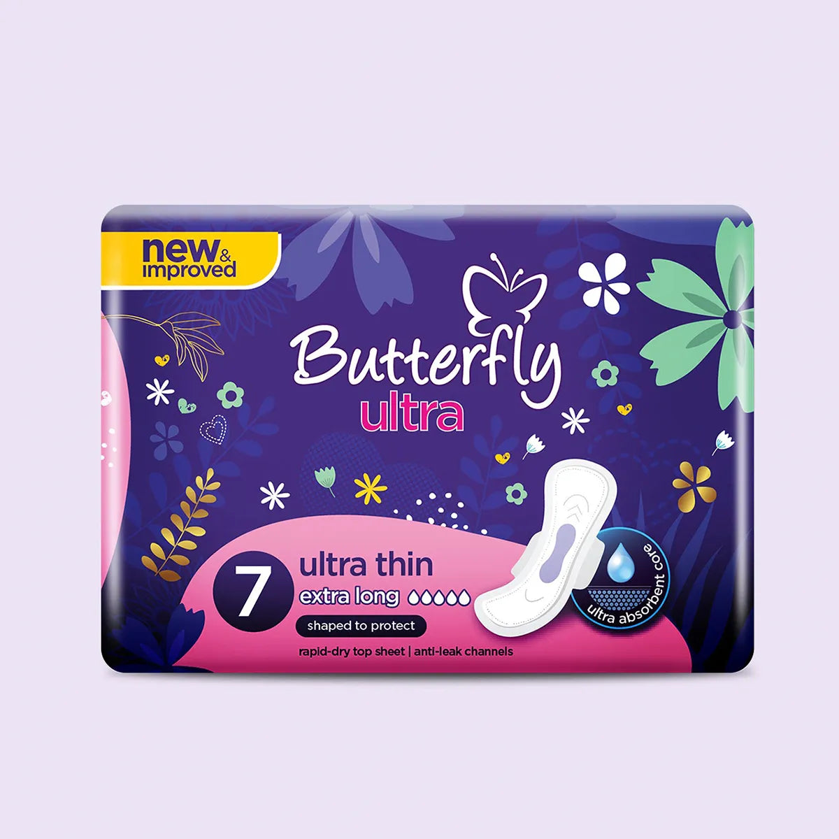 BUTTERFLY PADS ULTRA EXTRA LARGE 07CS