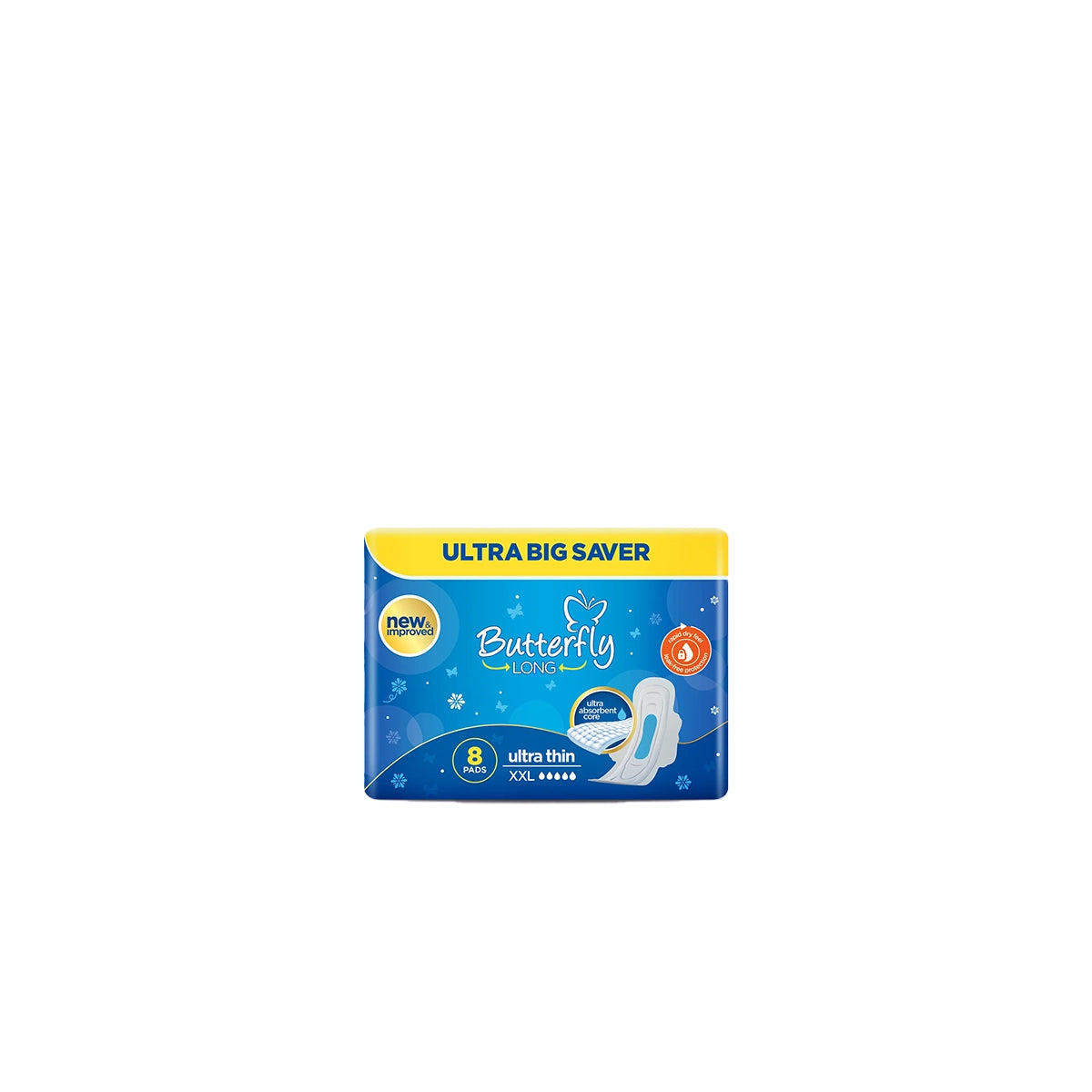 BUTTERFLY PADS ULTRA LARGE 8CS