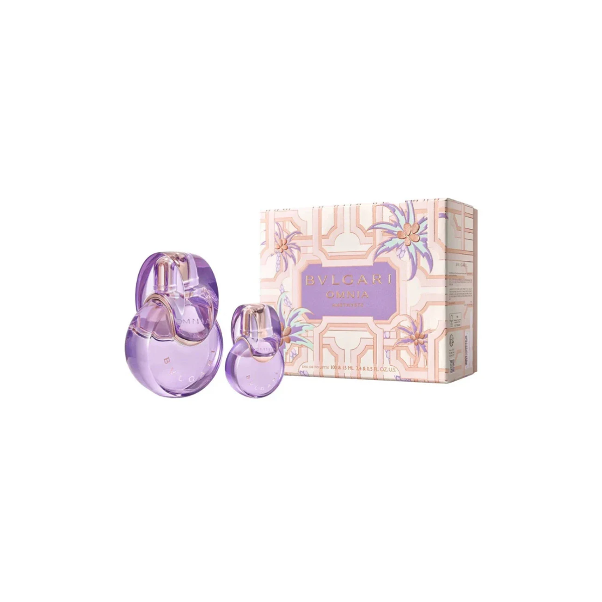 BVLGARI OMNIA AMETHYSTE GIFT SET NEW