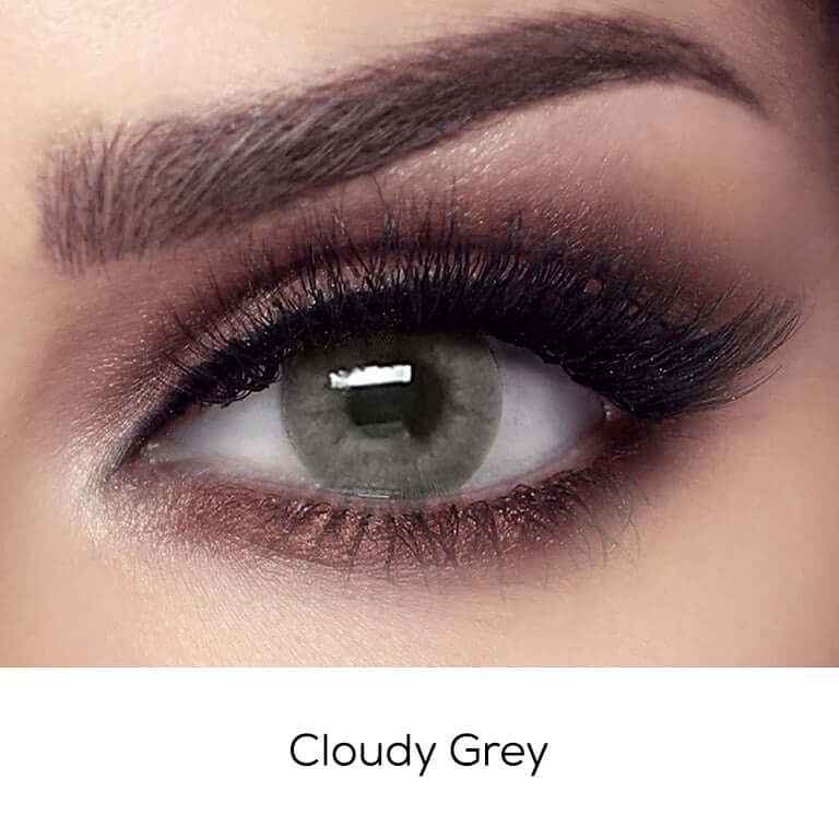 Bella Cloudy Grey Contact Lenses – Elite Collection