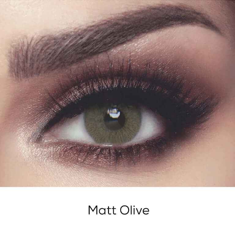 Bella Matt Olive Contact Lenses – Elite Collection