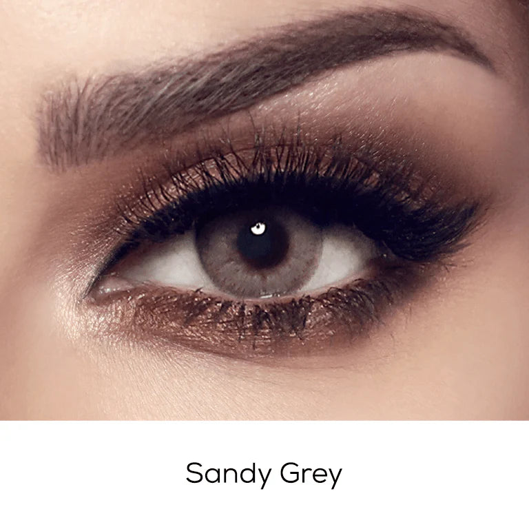 Bella Sandy Grey Contact Lenses – Elite Collection