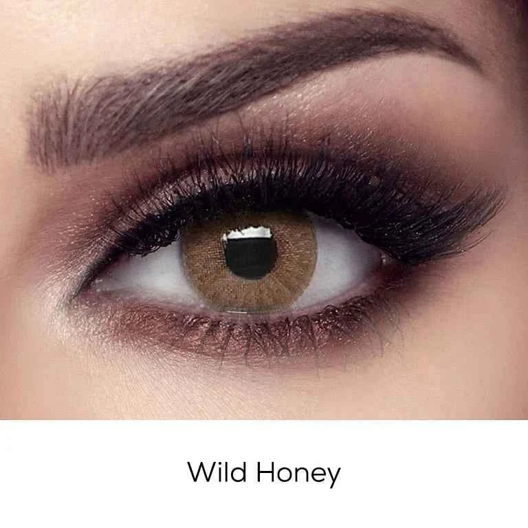 Bella Wild Honey Contact Lenses – Elite Collection