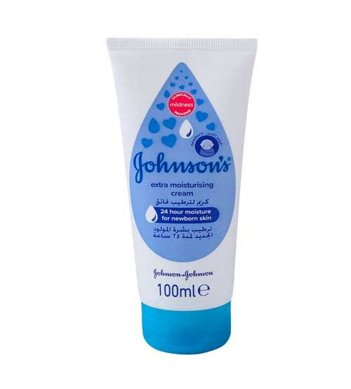 JOHNSONS BABY EXTRA MOISTURIZING CREAM 100ML