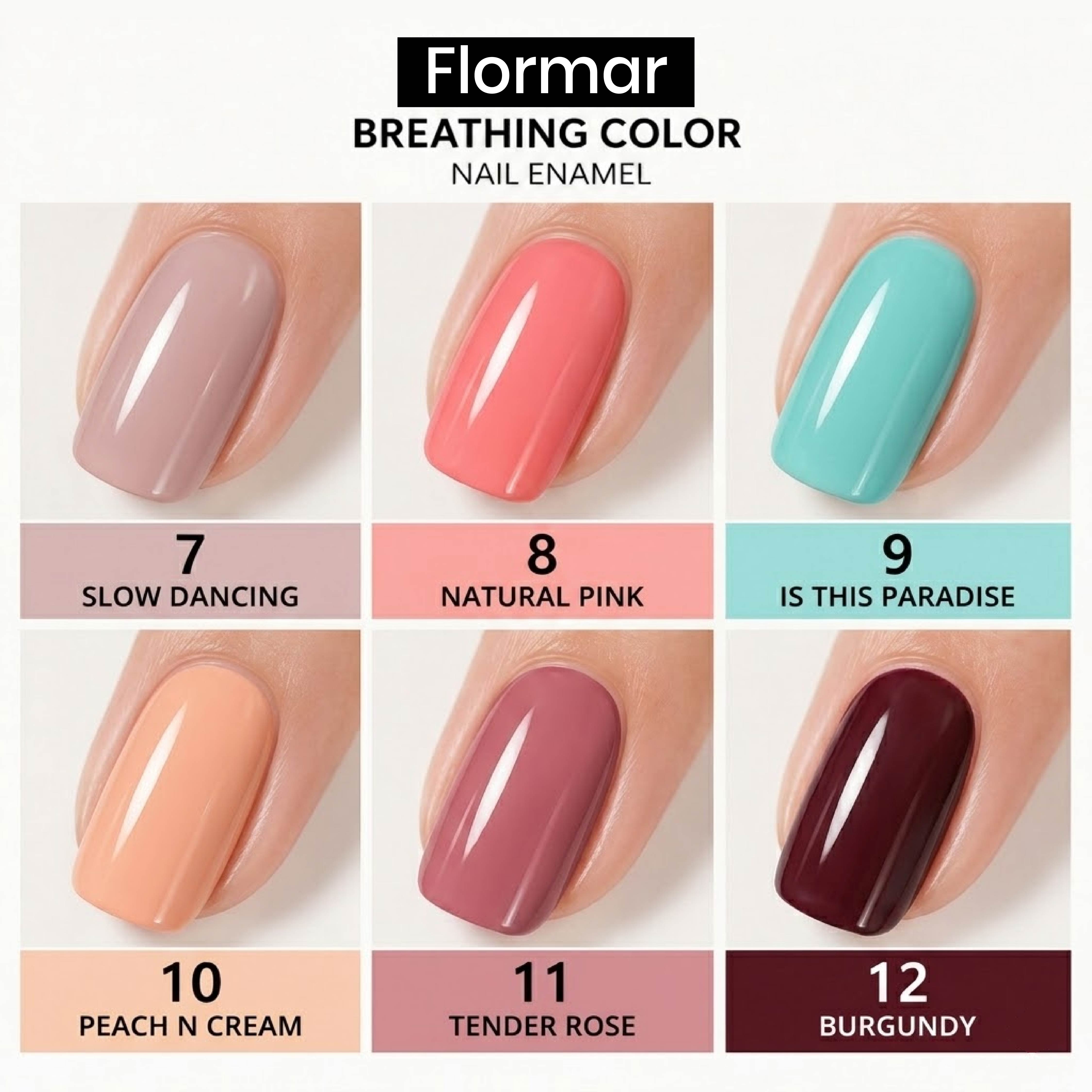FLORMAR Nail Enamel Breathing Color