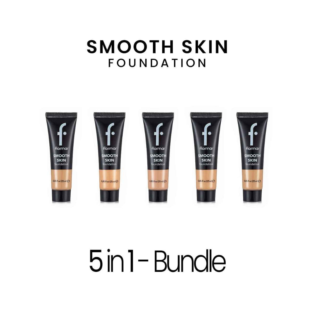 Flormar Foundation Smooth Skin Bundle